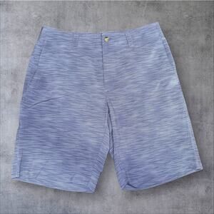 Callaway Mens Size 32 Blue Golf Casual Performance Blue Opti-Dri Stretch Shorts